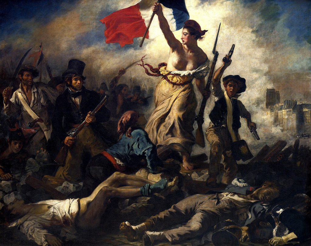 Escena de la Revolución Francesa utilizada como metáfora de las crisis psicológicas